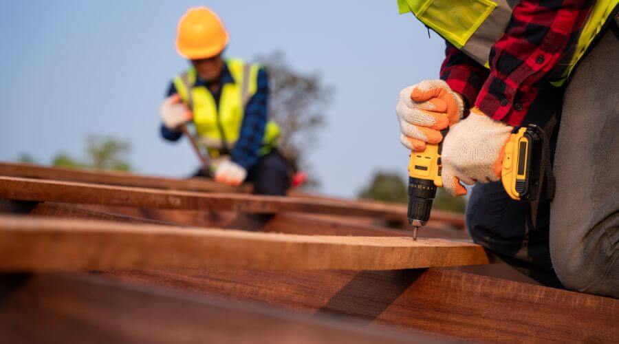 Professional New roof installation in Lawn, TX